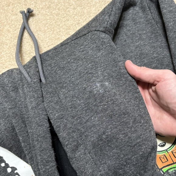 South Park X Members Only Hoodie Sweatshirt Mens Large Gray Cartoon Fleece - Picture 15 of 15